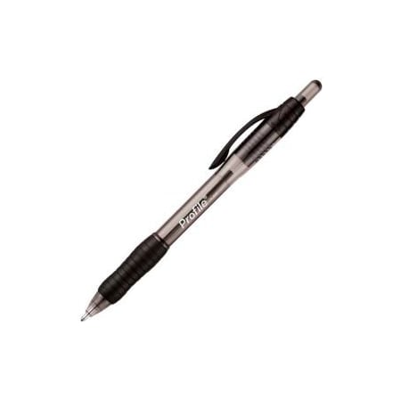 Sanford Paper Mate Profile Retractable Ballpoint Pen, 14mm, Black BarrelInk 89465